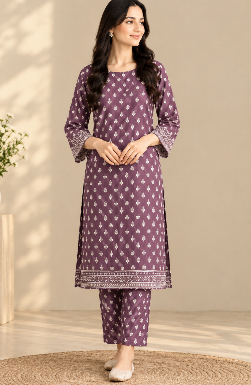 2 piece unstich suit